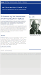 Mobile Screenshot of henning-kaufmann-stiftung.de